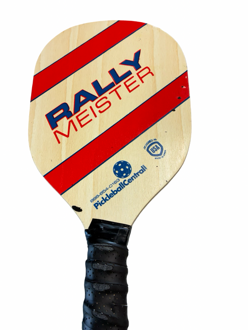 Vist Large View of Product Image Which is Used RALLY MEISTER Pickleball Racquet Brown