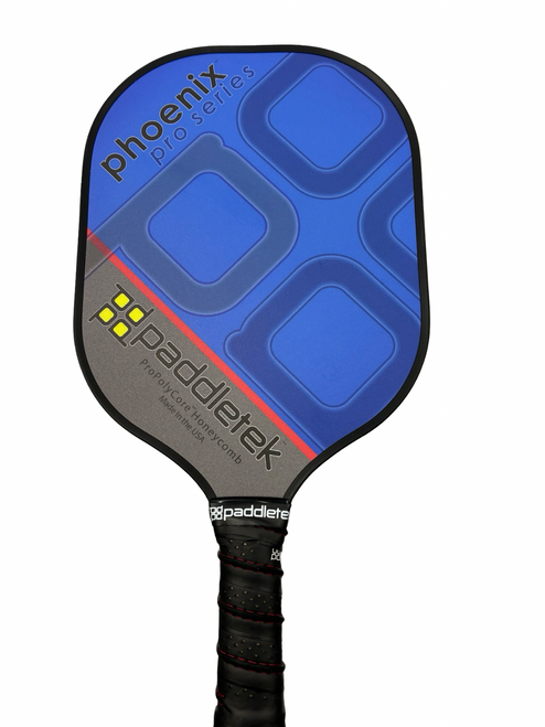 Vist Large View of Product Image Which is Used PADDLETEK PHOENIX PRO SERIES Pickleball Racquet Royal Blue