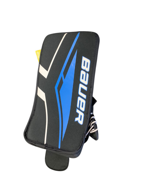 Vist Large View of Product Image Which is Used Bauer BLOCKER Senior Goalie Blocker Black street