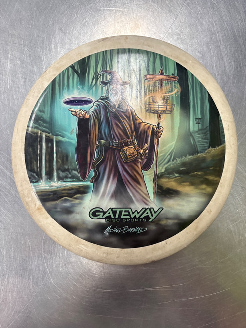 Vist Large View of Product Image Which is Used Gateway WIZARD Disc Golf Putter White