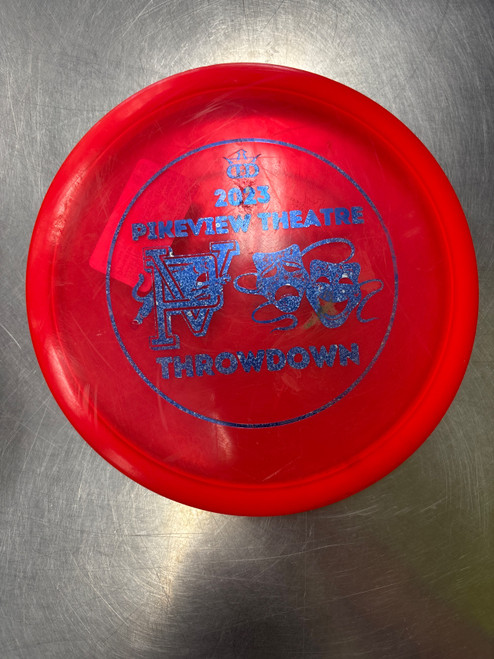 Vist Large View of Product Image Which is Used Dynamic Discs LUCID EMAC TRUTH Disc Golf Mid Range Red
