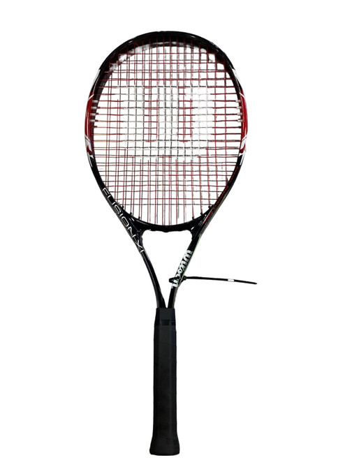 Vist Large View of Product Image Which is Used Wilson FUSION XL Adult Tennis Racquet Cardinal 4 1/2"