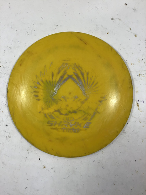 Vist Large View of Product Image Which is Used Innova STAR SHRYKE Disc Golf Driver Yellow 176g