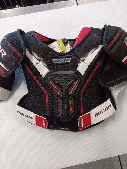 Vist Large View of Product Image Which is Used Bauer NSX Junior Shoulder Pads SM