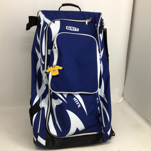 Vist Large View of Product Image Which is Used Grit HTFX 32 IN TOWER WHEELED BAG Jr Hockey Wheeled Royal Blue