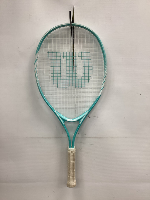 Vist Large View of Product Image Which is Used Wilson SERENA Girls Tennis Racquet Teal 25"