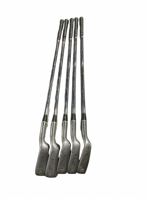 Vist Large View of Product Image Which is Used Titleist DTR Mens Iron Set RH 5I-9I