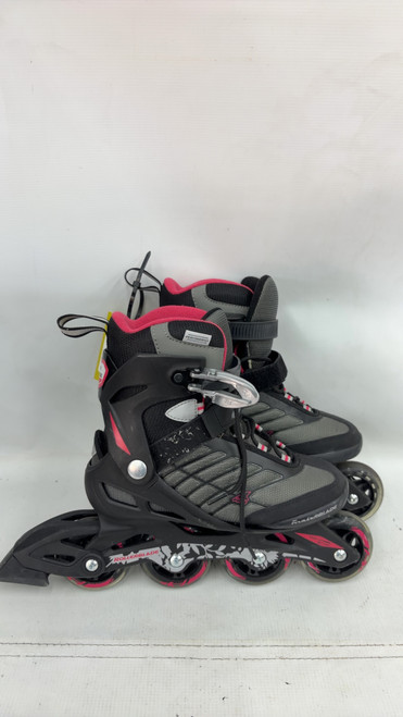 Vist Large View of Product Image Which is Used Waggle Roller Hockey Skates Black Senior 7