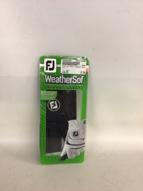 Vist Large View of Product Image Which is Used Foot Joy Mens Golf Glove Black SM