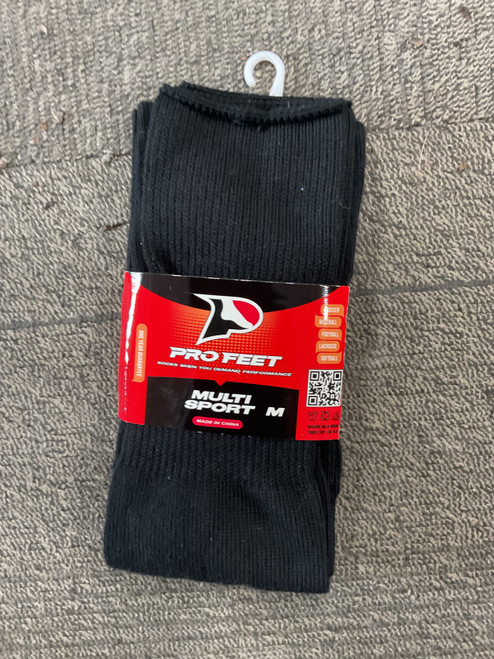Vist Large View of Product Image Which is Used Pro Feet MULTI-SPORT SOCKS Other Clothing Black MD