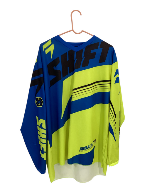 Vist Large View of Product Image Which is Used SHIFT ASSAULT Adult Top Yellow 