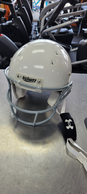 Vist Large View of Product Image Which is Schutt NEW SCHUTT DNA RECRUIT SMALL FB Helmet White SM