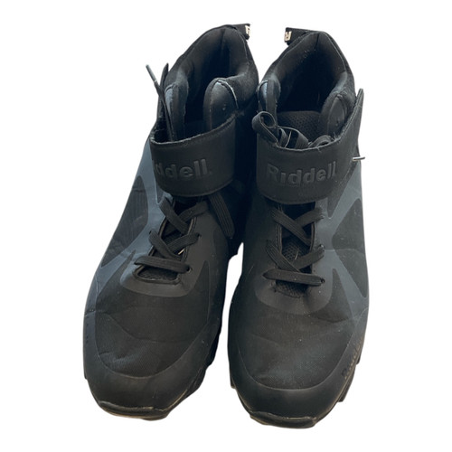 Vist Large View of Product Image Which is Used Riddell Adult FB Cleats Black Senior 12