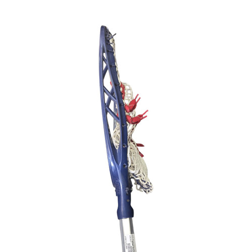 Vist Large View of Product Image Which is Used Brine GOAL STICK 46IN Womens Goalie Stick Navy Blue