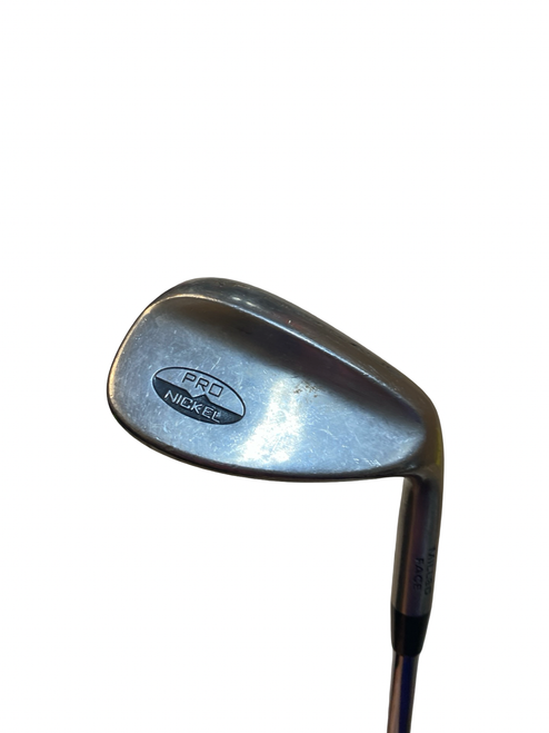 Vist Large View of Product Image Which is Used Nicklaus PRO NICKEL Golf Wedge Mens RH Lob Wedge