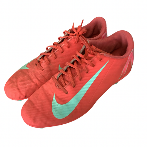 Vist Large View of Product Image Which is Used Nike Soccer Cleats Red Senior 8.5