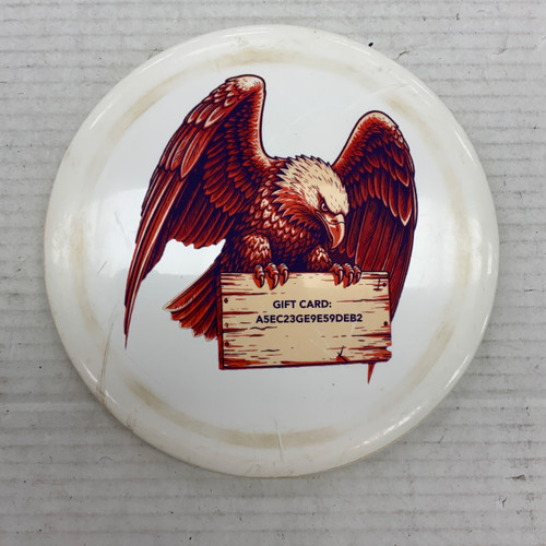 Vist Large View of Product Image Which is Used Discraft BUZZ Disc Golf Mid Range White 177g