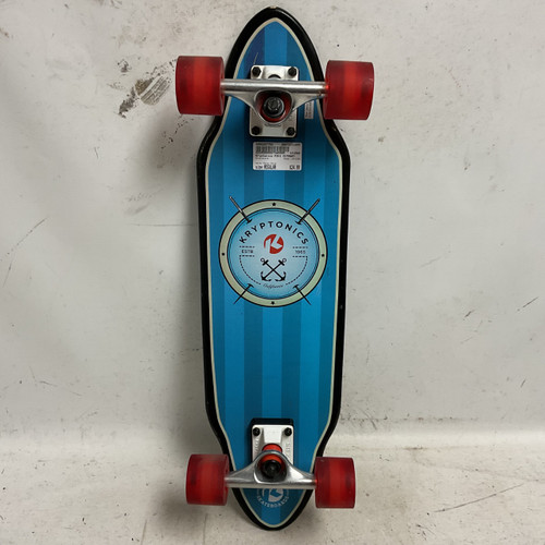 Vist Large View of Product Image Which is Used Kryptonics CRUISER Complete Skateboard Royal Blue Regular