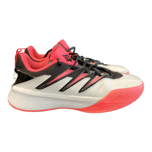 Vist Large View of Product Image Which is Used Adidas Basketball Shoes M Grey And Red Senior 9