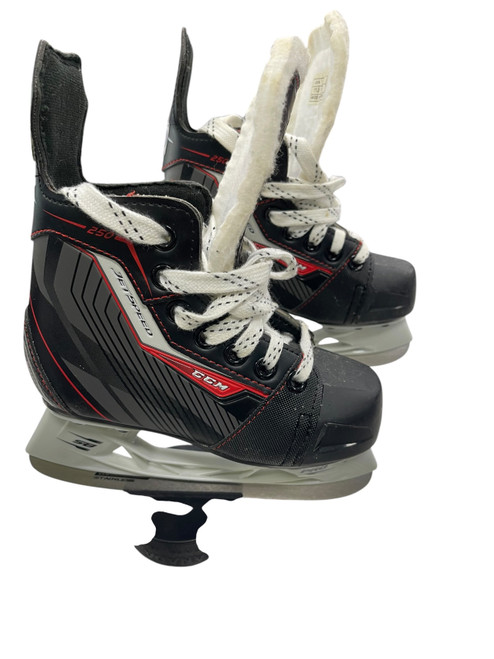 Vist Large View of Product Image Which is Used CCM JETSPEED 250 Youth Hockey Skate Youth 11.0