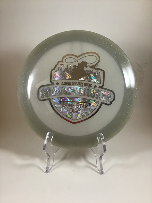 Vist Large View of Product Image Which is Used Lone Star Disc FOUNDERS WARBIRD Disc Golf Driver White 176g