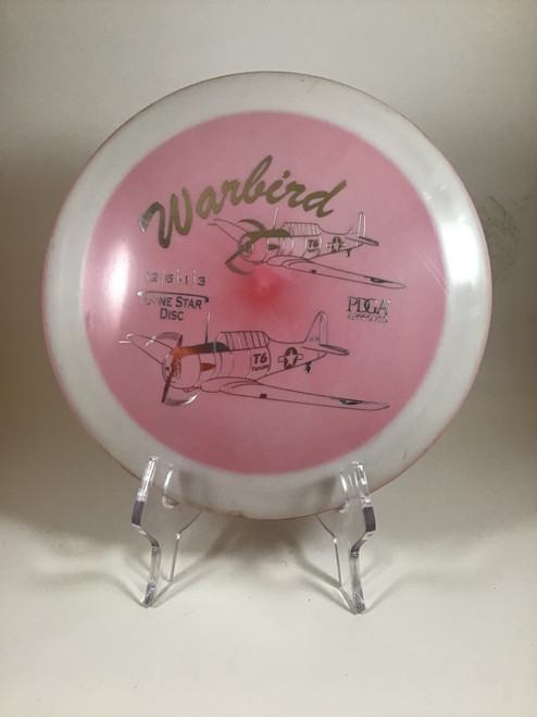 Vist Large View of Product Image Which is Used Lone Star Disc ALPHA WARBIRD Disc Golf Driver Pink 172g