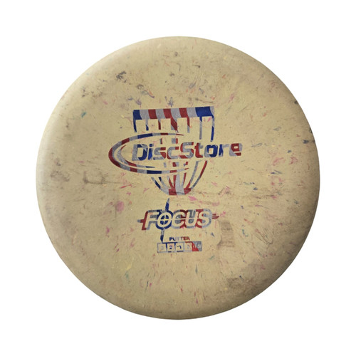 Vist Large View of Product Image Which is Used DISC STORE FOCUS Disc Golf Putter Gold