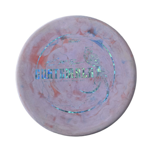 Vist Large View of Product Image Which is Used Discraft MYSTERY PUTTER GUATEMALA Disc Golf Putter Purple