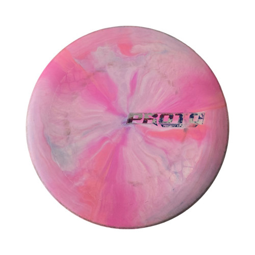 Vist Large View of Product Image Which is Used Discraft WYSOCKI PROTO Disc Golf Putter Pink