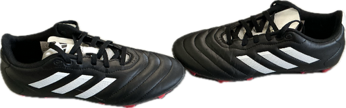 Vist Large View of Product Image Which is Used Adidas Soccer Cleats Black Senior 6.5