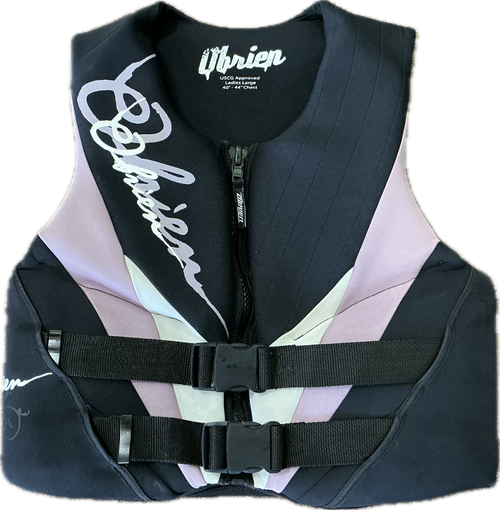 Vist Large View of Product Image Which is Used O'Brien Adult PFD Black LG