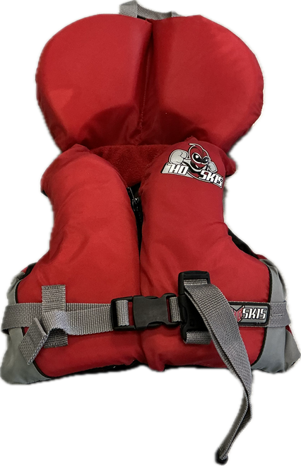 Vist Large View of Product Image Which is Used HO Infant PFD Red Infant 0-30
