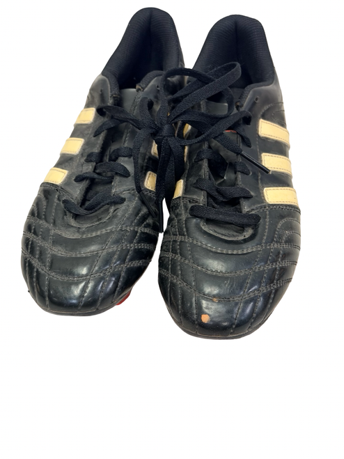 Vist Large View of Product Image Which is Used Adidas Women's Matteo Nua TRX FG U43098 Soccer Cleats Black Size 6.5