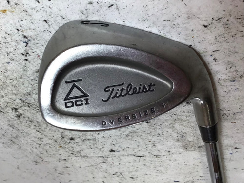 Vist Large View of Product Image Which is Used Titleist DCI OVERSIZE+ Golf Wedge Mens RH Sand Wedge