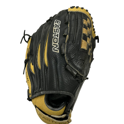 Vist Large View of Product Image Which is Used Easton HVC13 Glove RH Throw Black 13"