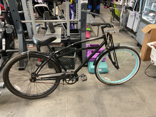 Vist Large View of Product Image Which is Used Schwinn SIDEWINDER 275 Cruiser Bike Mens Black 43-47cm - 17-18" - MD Frame
