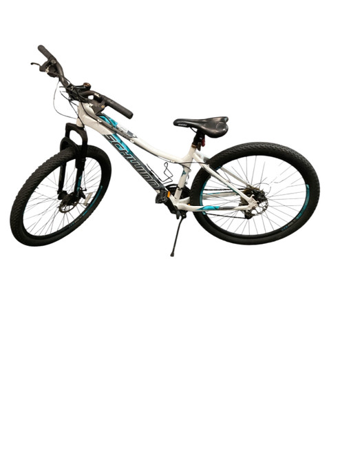 Vist Large View of Product Image Which is Used Schwinn ALUMINUM COMP Mountain Bike Womens White 43-47cm - 17-18" - MD Frame