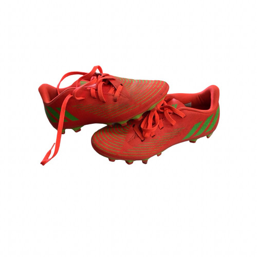 Vist Large View of Product Image Which is Used Adidas Soccer Cleats Orange Junior 03