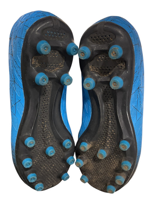 Vist Large View of Product Image Which is Used Soccer Cleats Royal Blue Junior 01