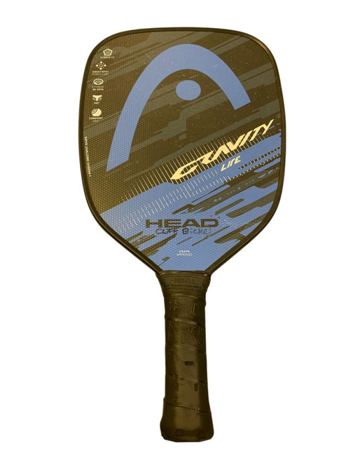 Vist Large View of Product Image Which is Used Head GRAVITY Pickleball Racquet Royal Blue