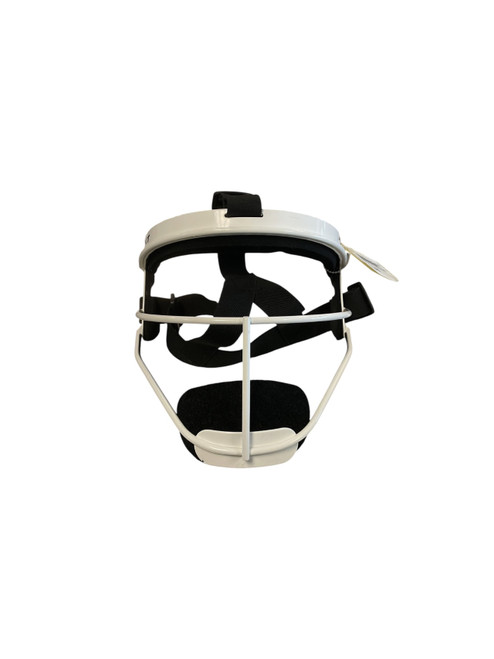 Vist Large View of Product Image Which is Used RIP-IT DEFENSE PRO MASK BB/SB Fielders Mask White MD