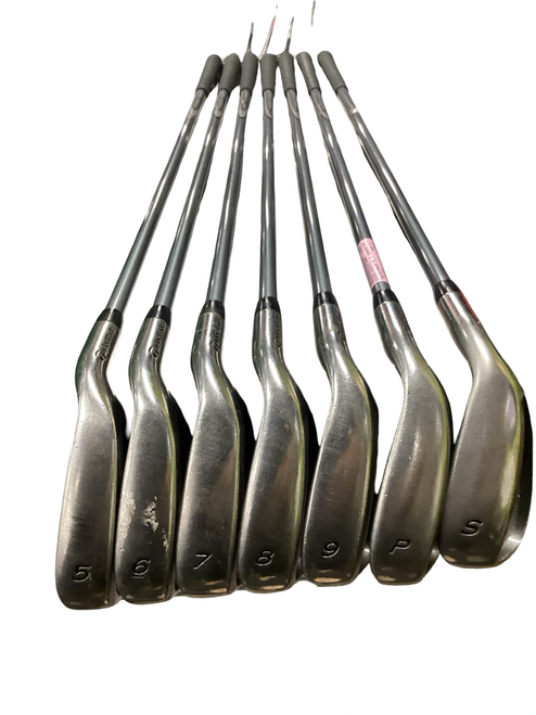 Vist Large View of Product Image Which is Used Taylormade XL 5 Womens Package Set RH Chrome 7 Piece