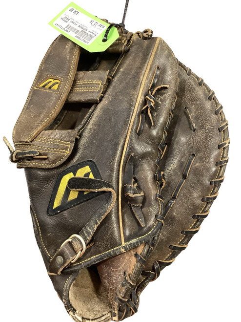 Vist Large View of Product Image Which is Used Mizuno SUPREME FIRST BASE GLOVE BB/SB First Base RH Throw Black 13"