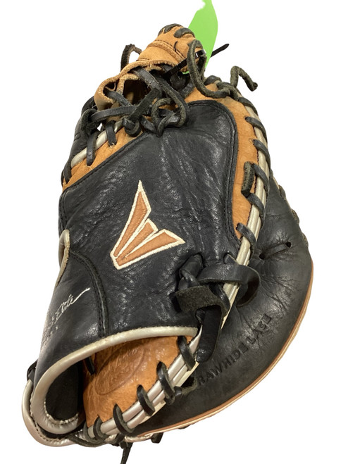 Vist Large View of Product Image Which is Used Easton TOURNAMENT ELITE CATCHERS MITT TEB2325 BB/SB Catchers RH Throw Black 32 1/2"