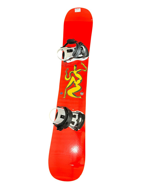 Vist Large View of Product Image Which is Used GNU GNU X WORBLE X FOREST W/UNION FORCE BIN Mens Board/Bindings Red 155 cm