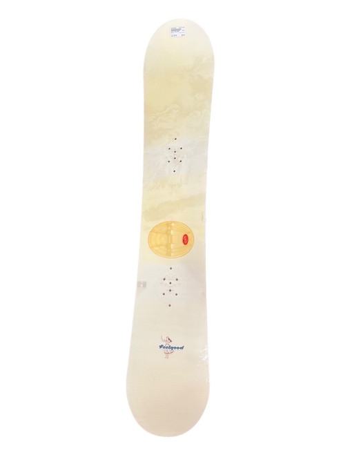 Vist Large View of Product Image Which is Used Burton FEELGOOD Womens Snowboard Only White 149 cm