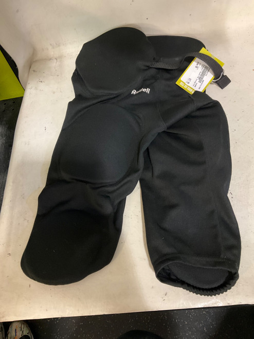 Vist Large View of Product Image Which is Used Riddell Youth FB Integrated Pants Black MD
