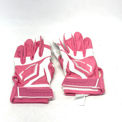 Vist Large View of Product Image Which is Used Evoshield SRZ BB/SB Batting Gloves Pink SM