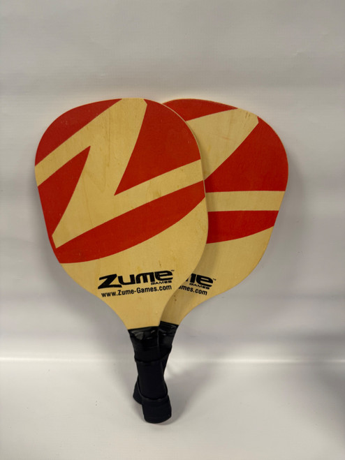 Vist Large View of Product Image Which is Used ZUME PADDLES PAIR Pickleball Racquet Brown