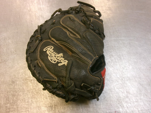 Vist Large View of Product Image Which is Used Rawlings RENEGADE BB/SB Catchers RH Throw Black 32 1/2"